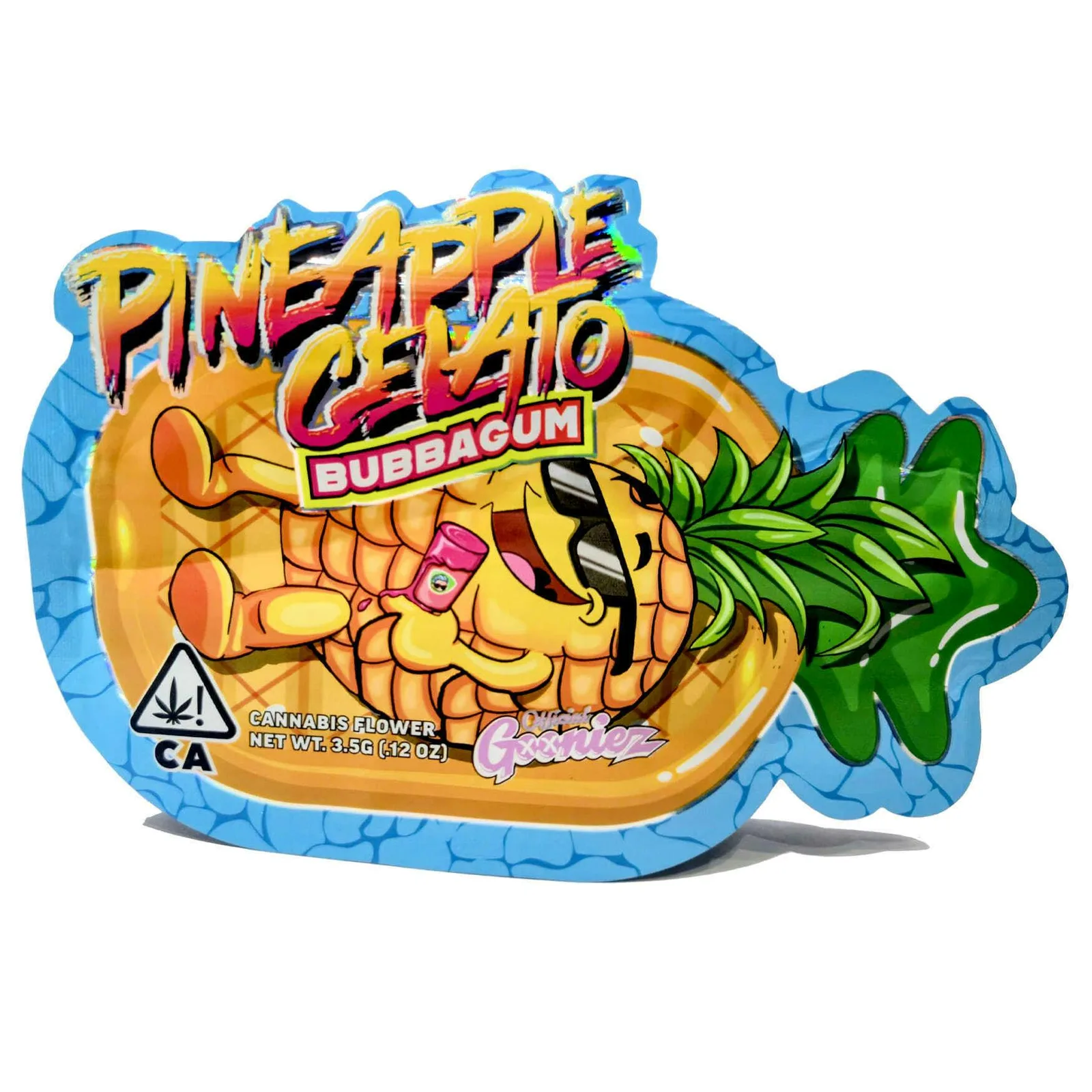 Official Gooniez - Pineapple Gelato Bubbagum (I/H) 25% - 3.5G *SPECIAL PRICING* - Eighth