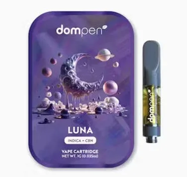 Luna Vanilla Lavender [I] 4:1 THC:CBN | 1g 510 | Dompen