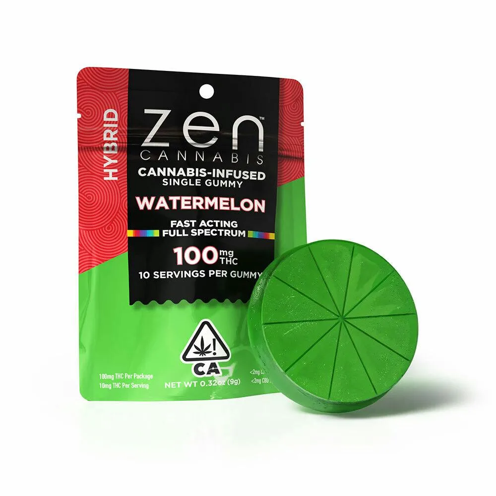 WATERMELON (H) SINGLE GUMMY 100MG