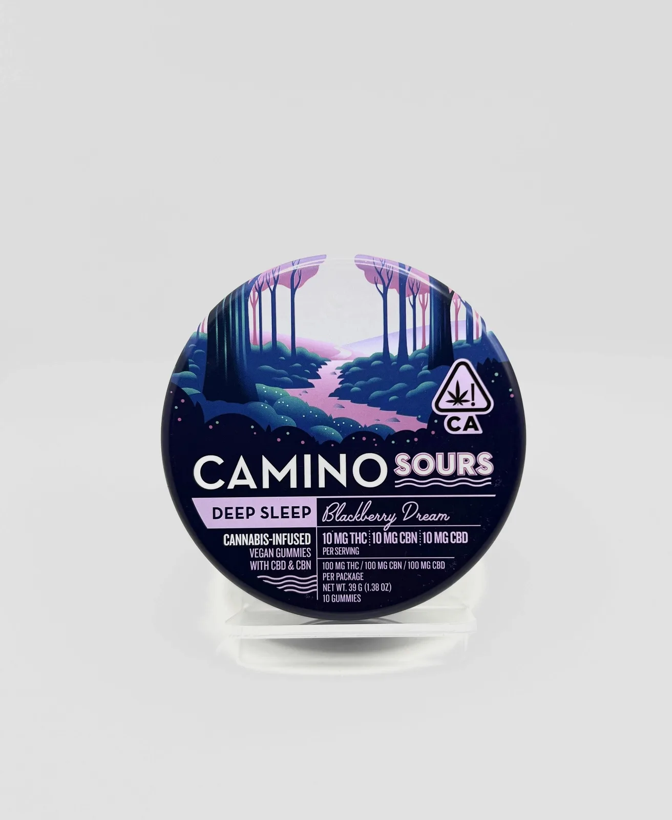 Camino Sours - Blackberry CBN CBD 1:1:1 Gummies