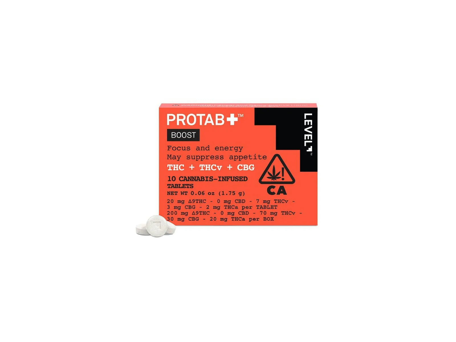 Level Protab Boost 310mg .06oz