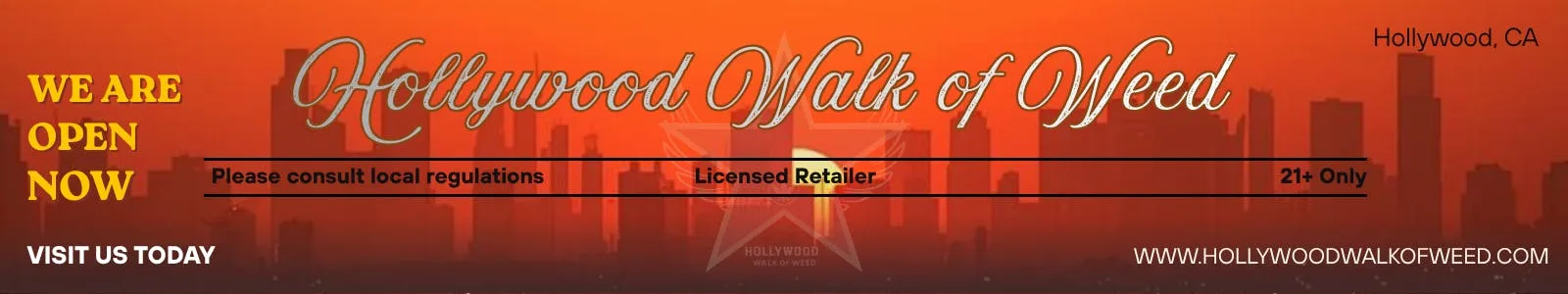 Hollywood Walk of Weed