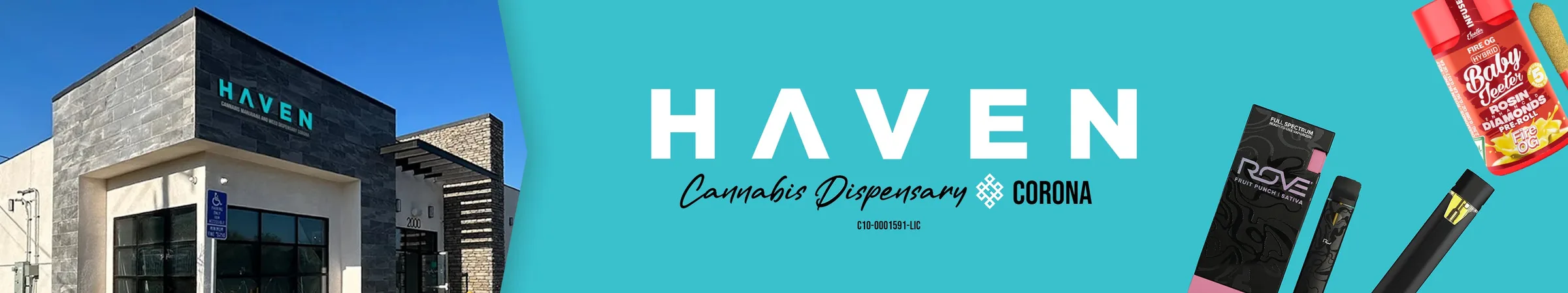HAVEN Cannabis Marijuana and Weed Dispensary - Corona listing image
