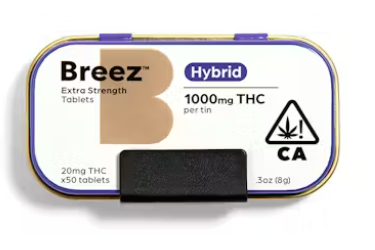 BREEZ EXTRA STRENGTH 1000MG TABLETS - HYBRID