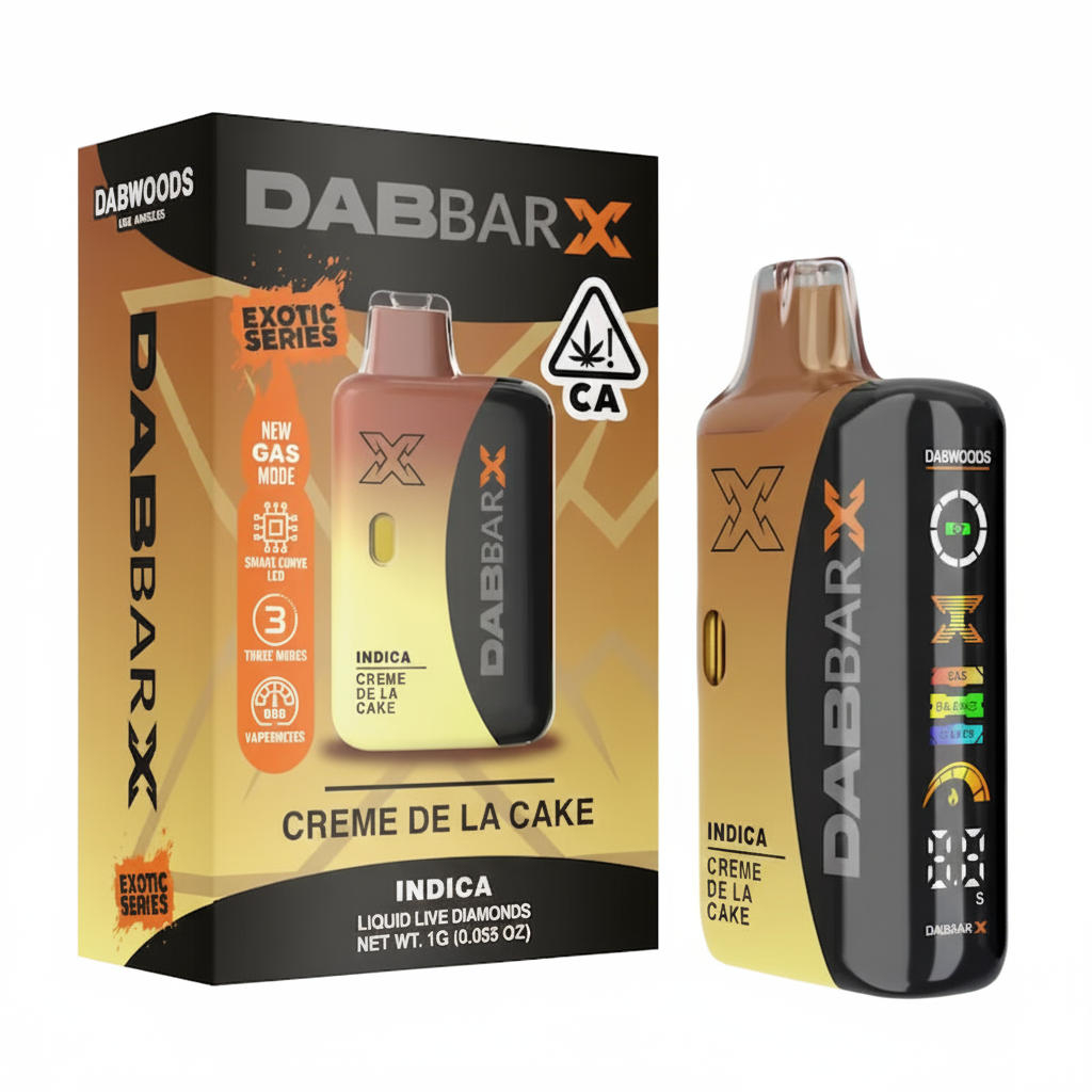 Creme De La Cake | DABBAR X Exotic Series | Liquid Diamond All-In-One | 1g