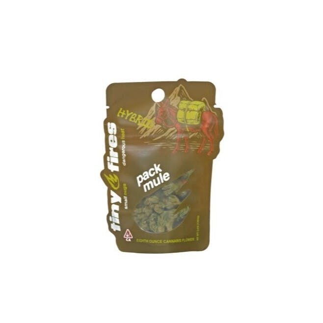 Pack Mule - 1/8 oz Hybrid Flower | Tiny Fires