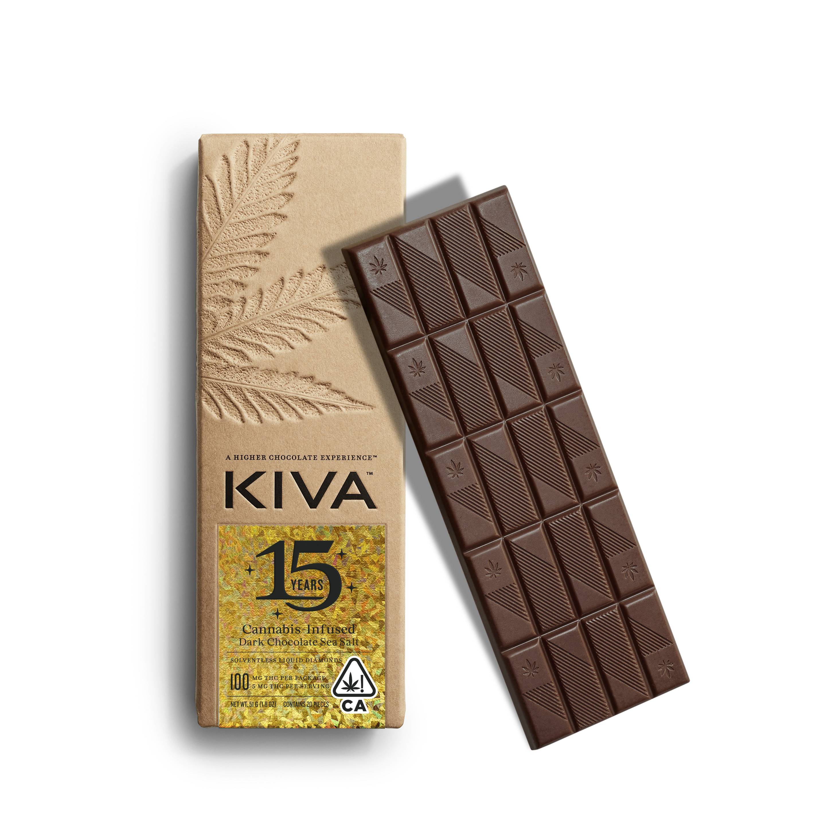 Dark Chocolate Sea Salt | 100mg