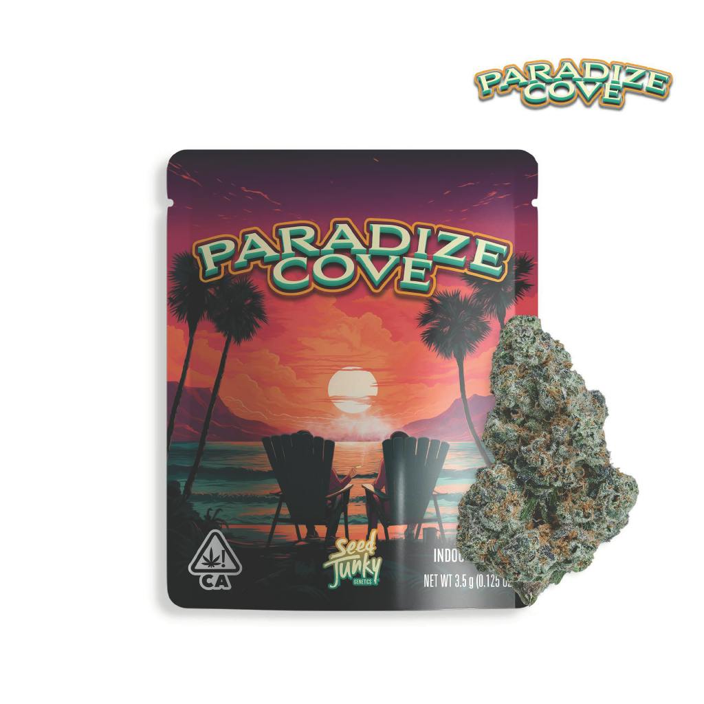 Seed Junky | Paradize Cove Mylar | Big Buds | 3.5g
