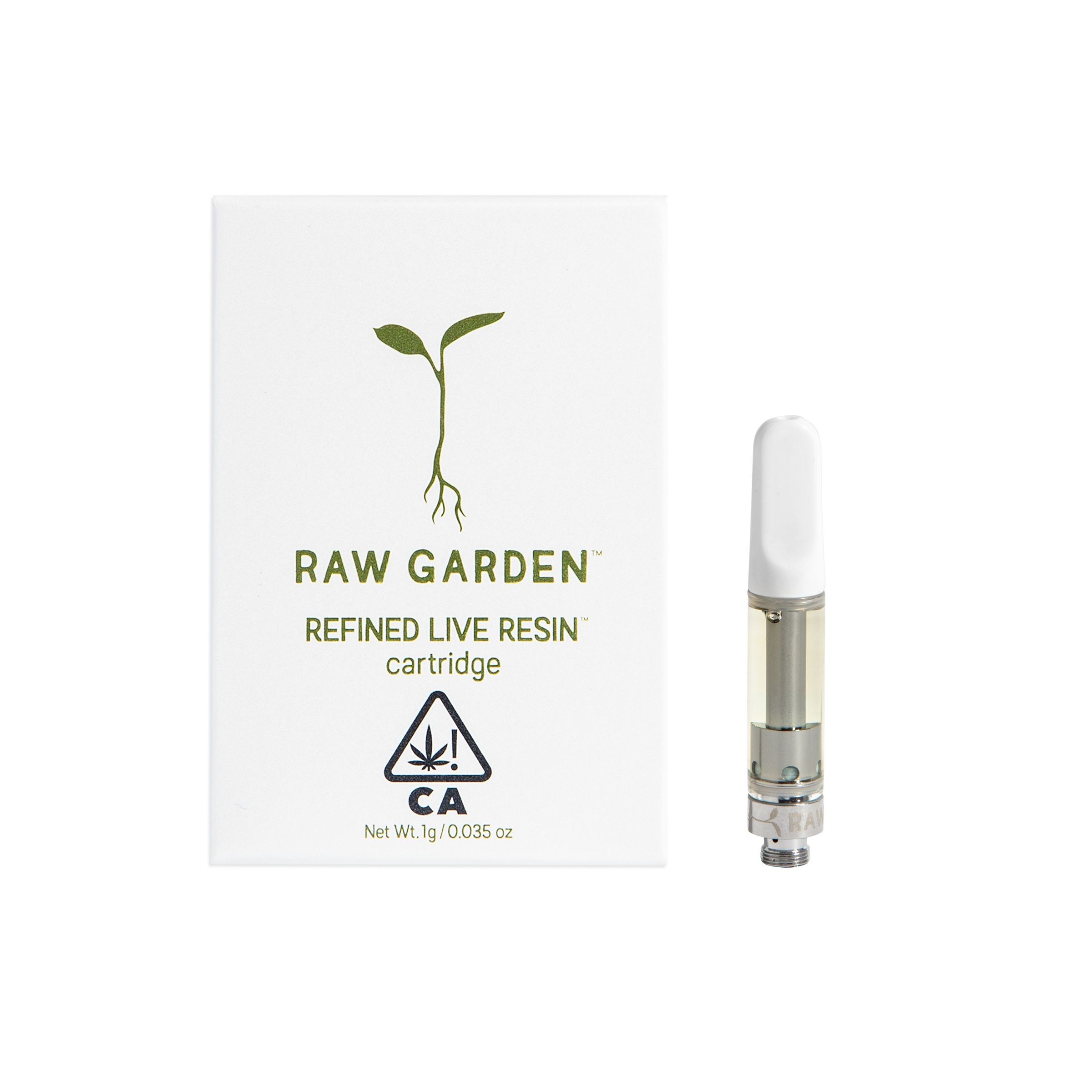 Raw Garden - ( Indica ) Dojo Kush Refined Live Resin™ 1.0g Cartridge