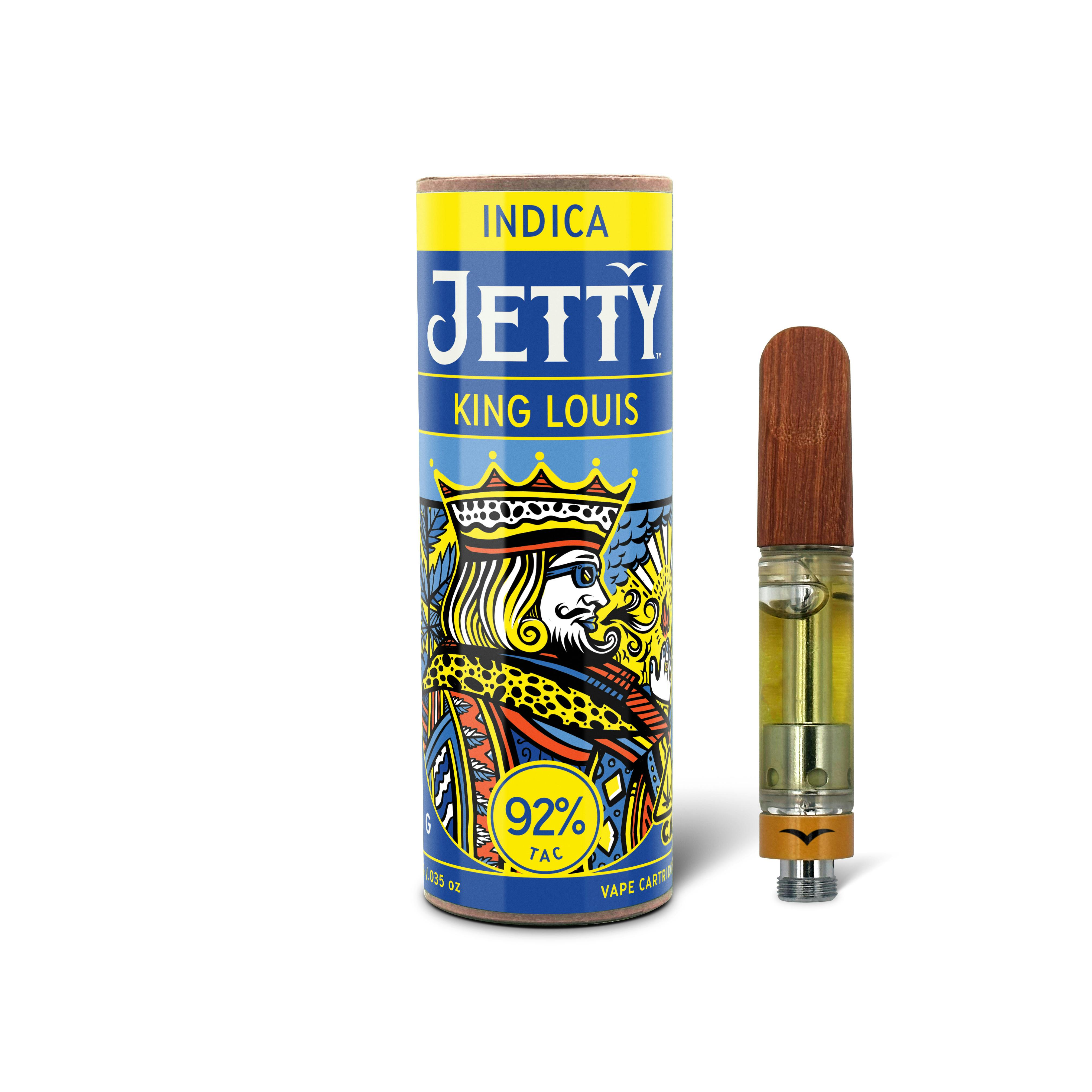 Jetty Cartridge High THC 1g King Louis
