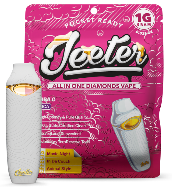 JEETER AIO: Bubba G 1g Premium Liquid Diamonds AIO (I)