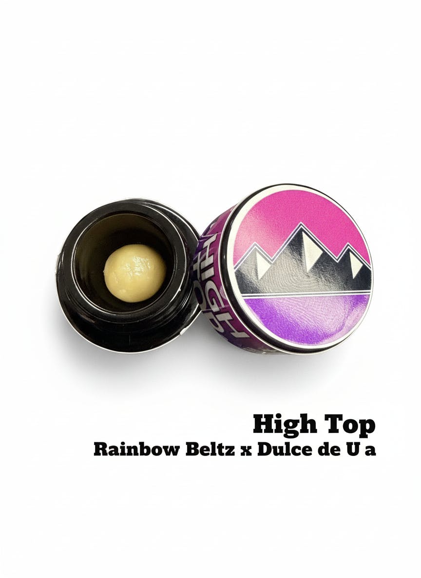 HIGH TOP | HYBRID | RAINBOW BELTZ X DULCE DE UVA | 1G | ROSIN
