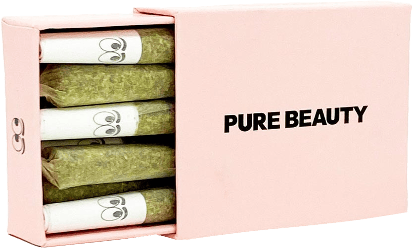 PURE BEAUTY - INDOOR PREROLL MULTIPACK - PINK BOX - 3.5G