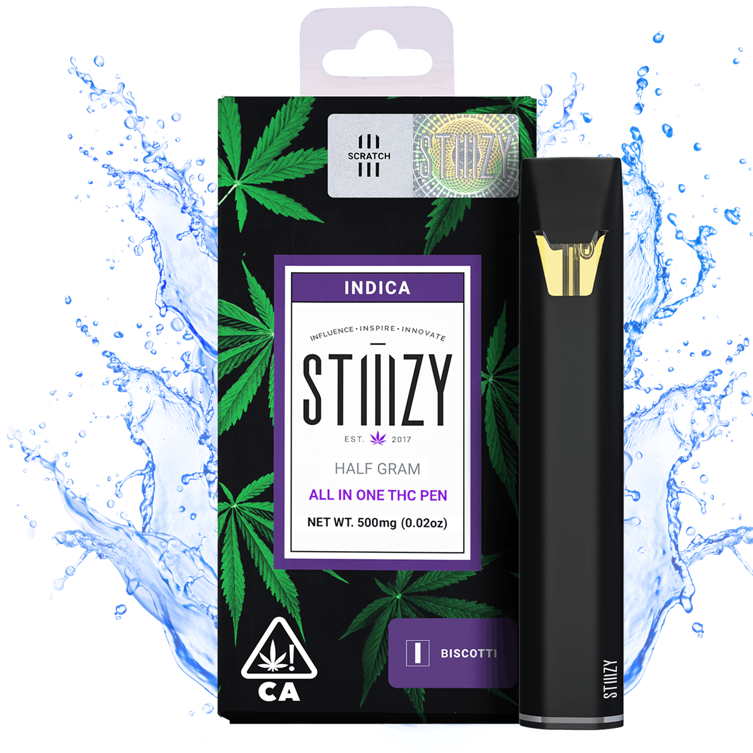 STIIIZY - ORG AIO - Biscotti - 0.5g