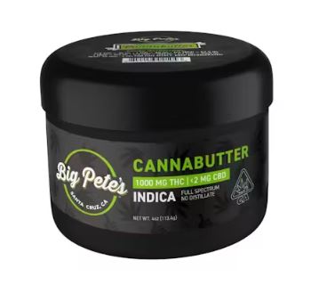 Big Pete's - Indica Cannabutter *ALL PRICES INCLUDE TAX*