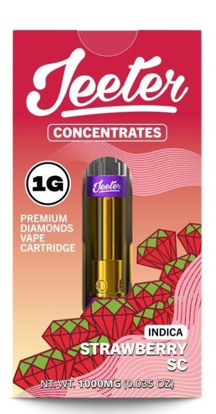 JEETER - LIQUID DIAMONDS VAPE - STRAWBERRY SHORTCAKE - 1G