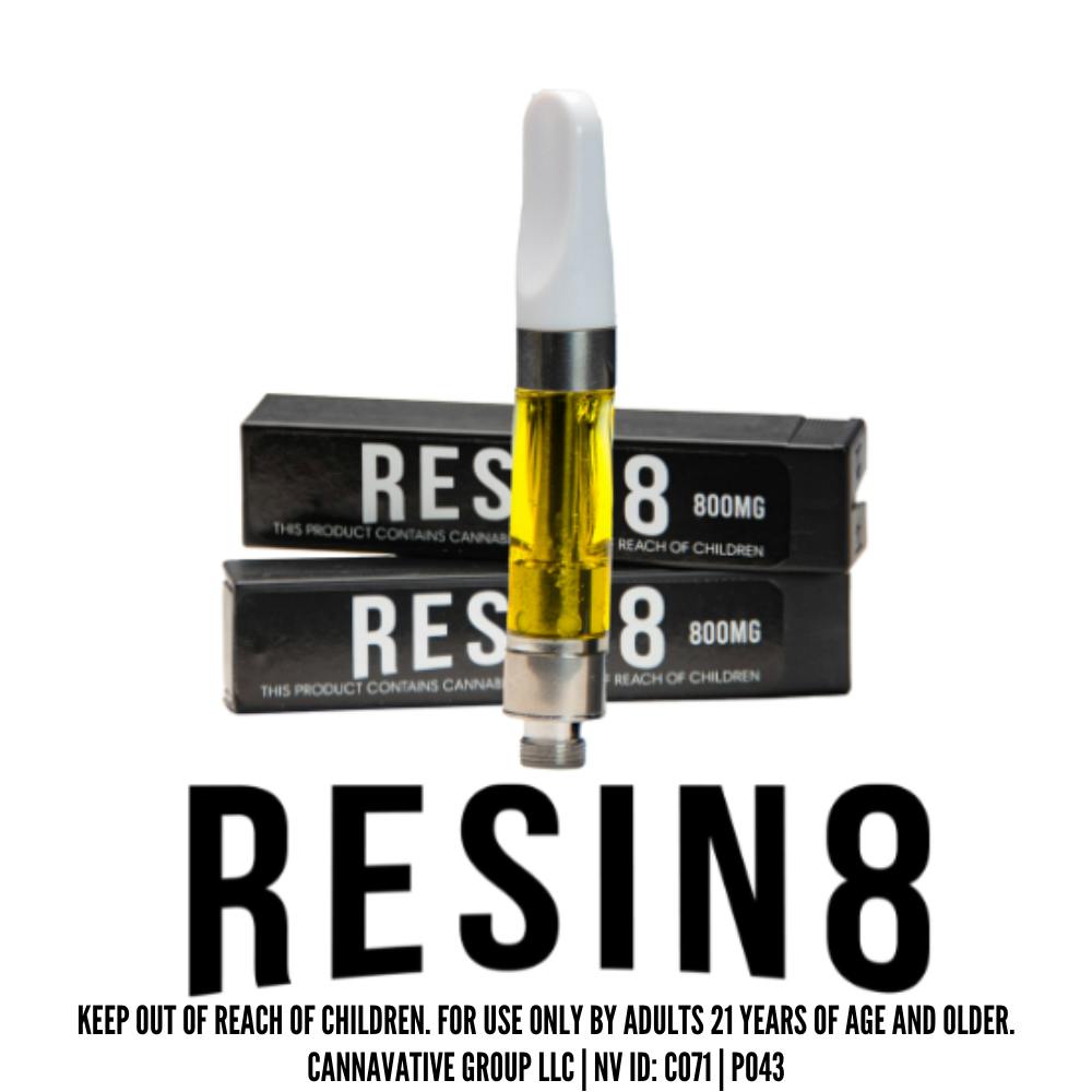 Cartridge Resin8 Pineapple Skunk (SATIVA) - 0.8g - CVG - CannaVative Group