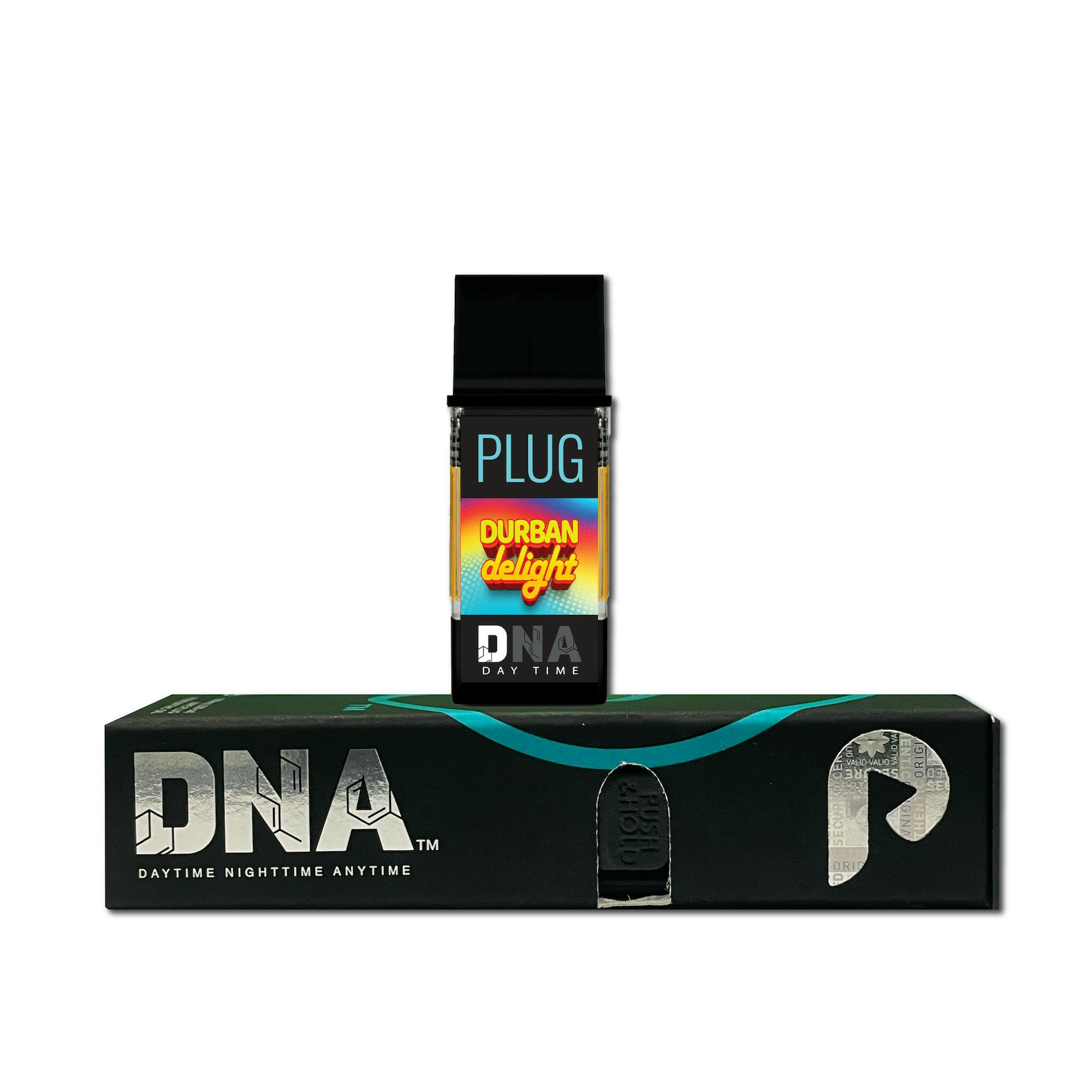 PLUG PLAY - VAPE (DISTILLATE) - 1G - SATIVA - DURBAN DELIGHT