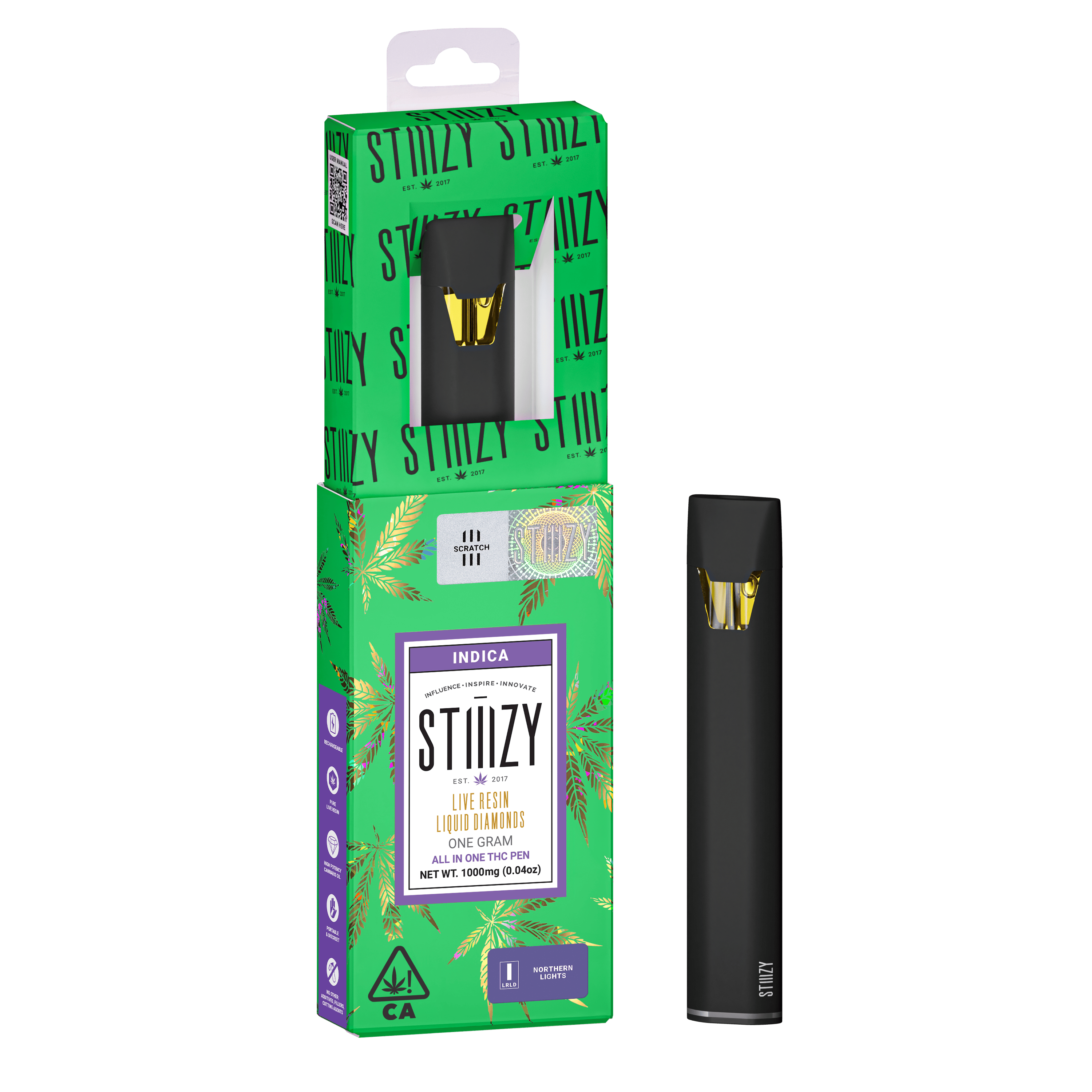 Vape - NORTHERN LIGHTS 1G LQD All-In-One