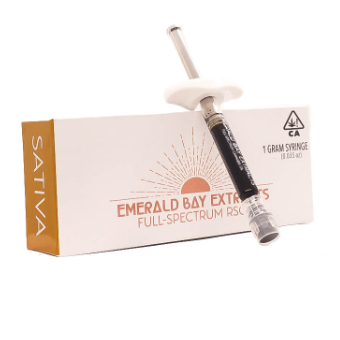 EMERALD BAY EXTRACTS 1G FULL-SPECTRUM RSO SYRINGE - SATIVA BLUE DREAM