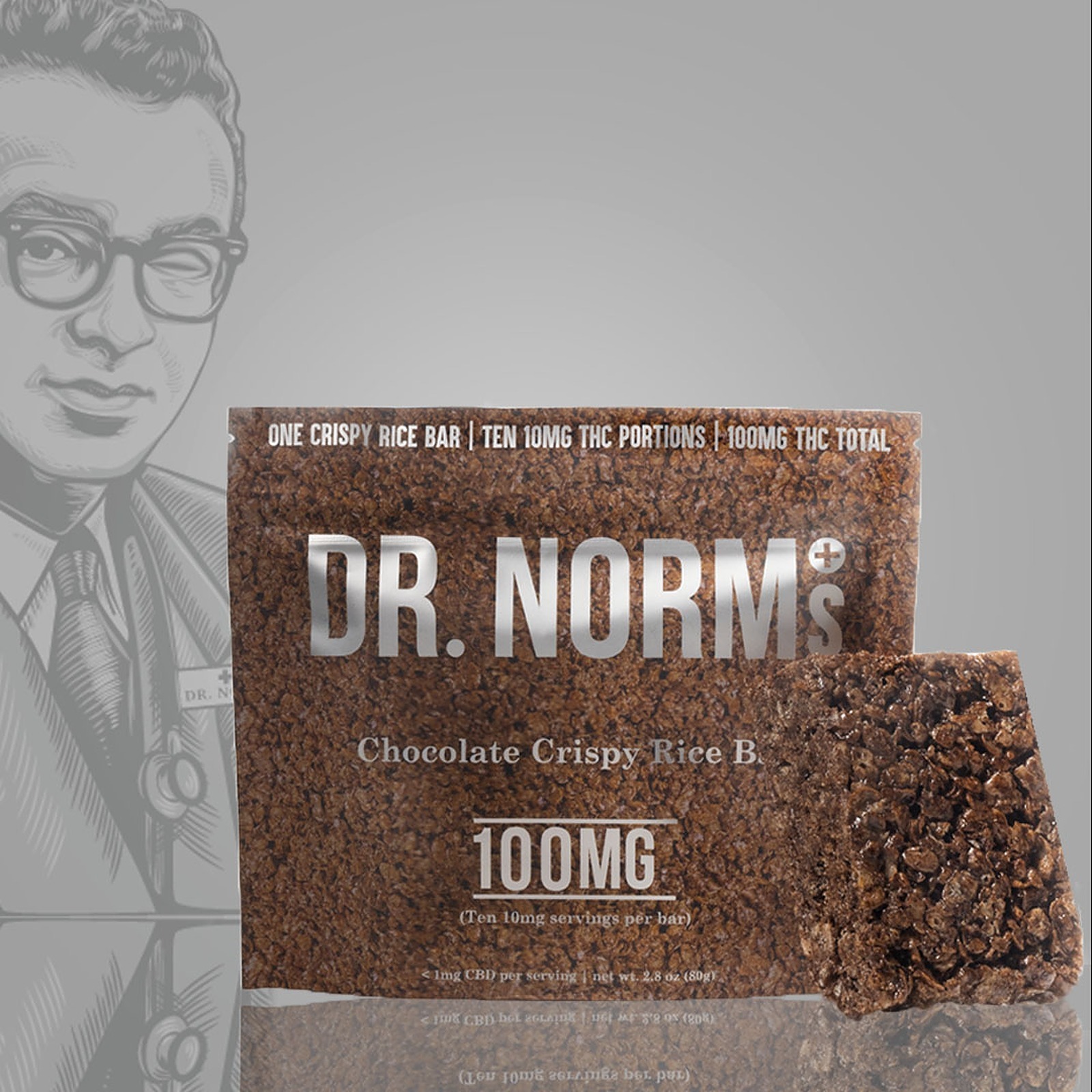 Chocolate Crispy Bar 100mg
