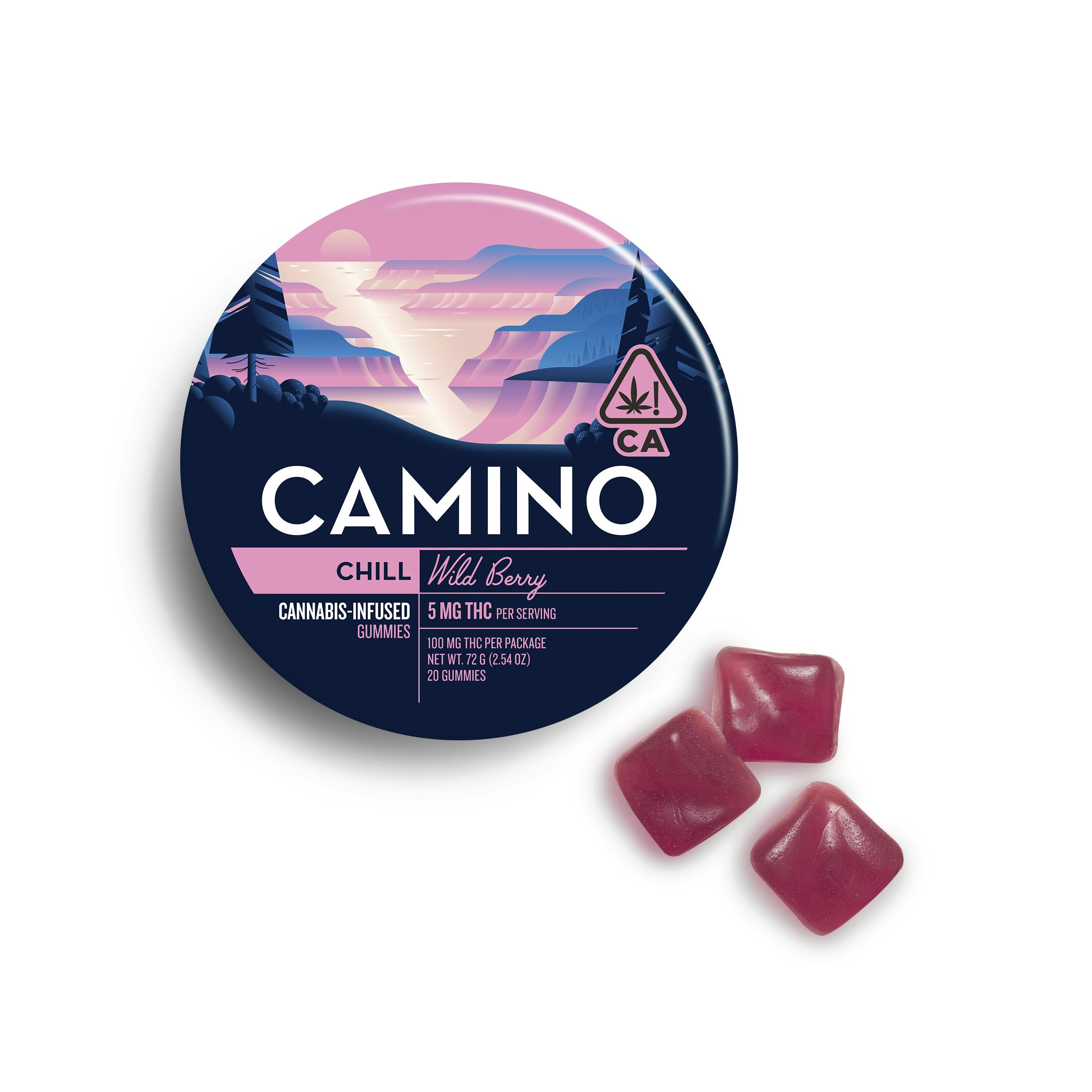 CAMINO - THC GUMMY - WILD BERRY - 100MG