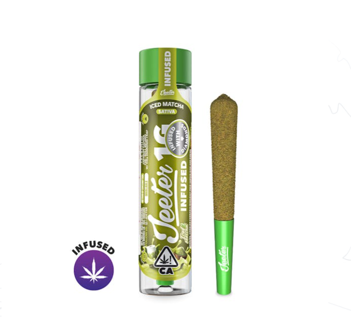 Jeeter - Iced Matcha - Infused Preroll - 1G