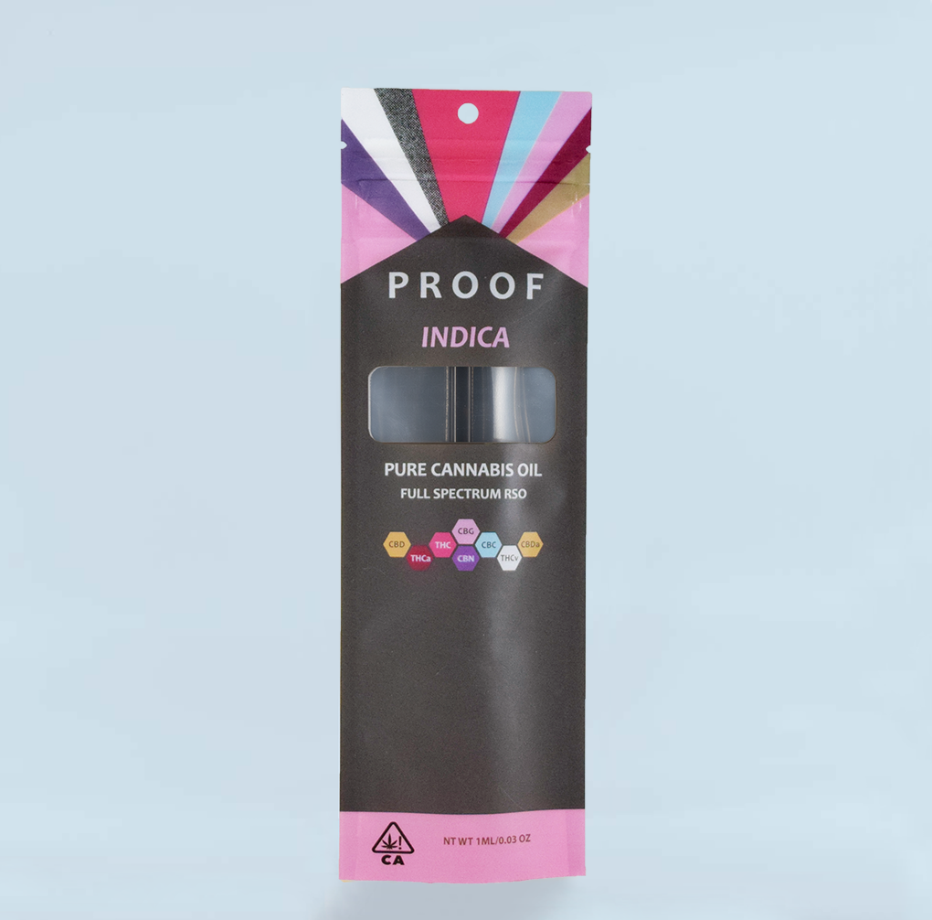 Proof - Indica RSO full spectrum oil