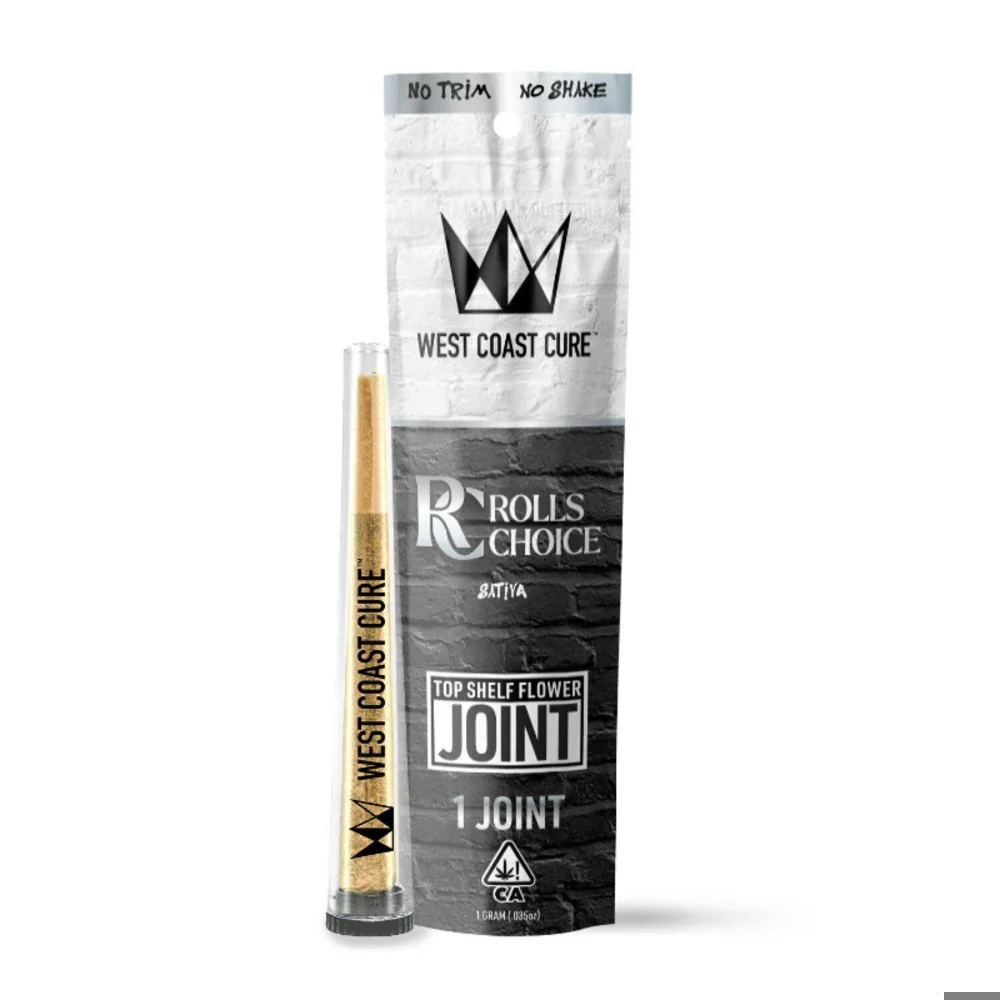 West Coast Cure - Rolls Choice (Sativa) Preroll 1g