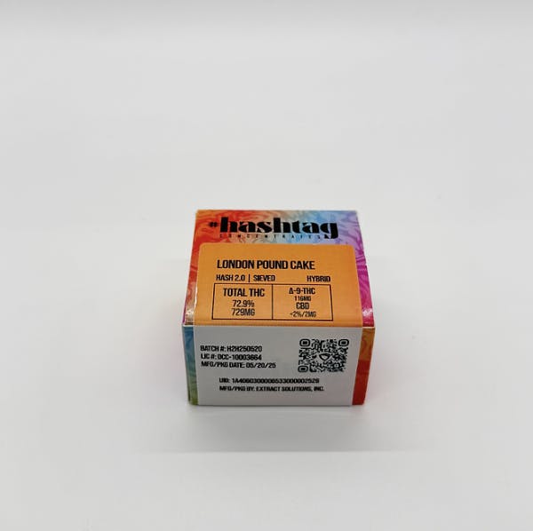 #Hashtag | London Pound Cake Full Melt 1g