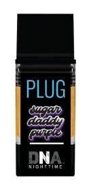 PLUG PLAY - VAPE (DISTILLATE) - 1G - INDICA - SUGAR DADDY PURPLE