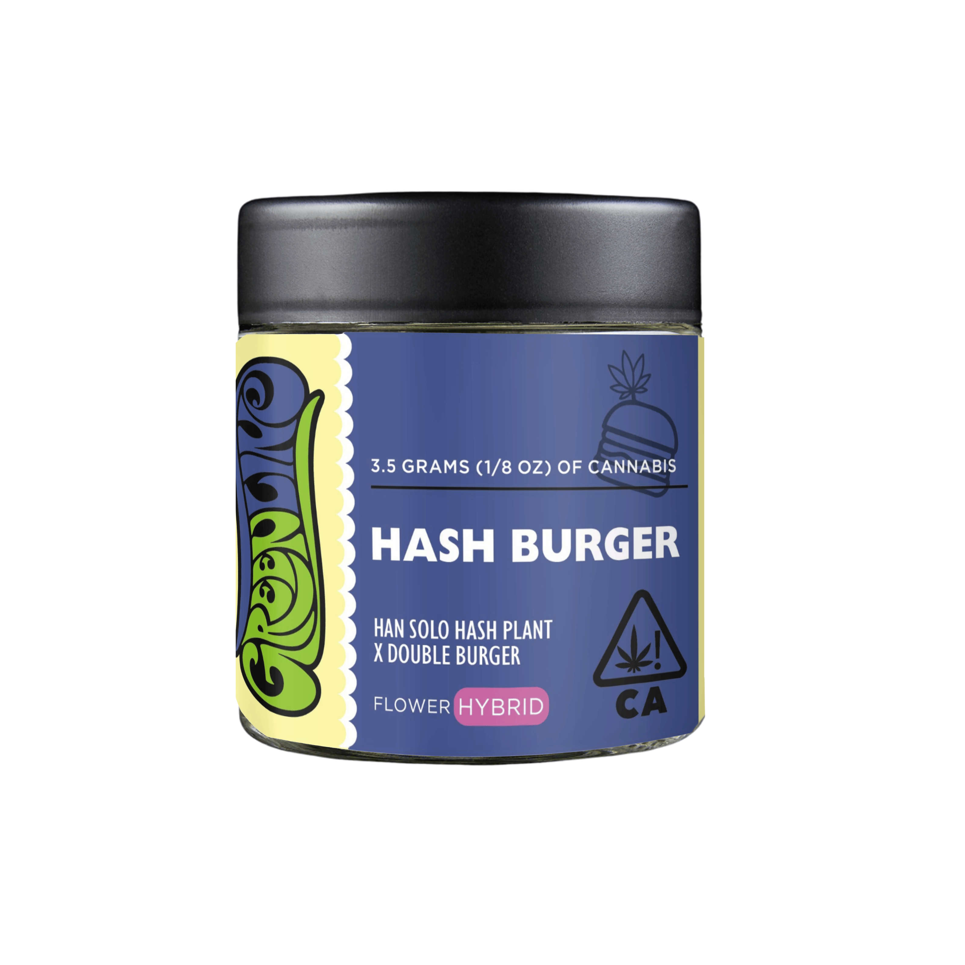 hash burger - 3.5 g