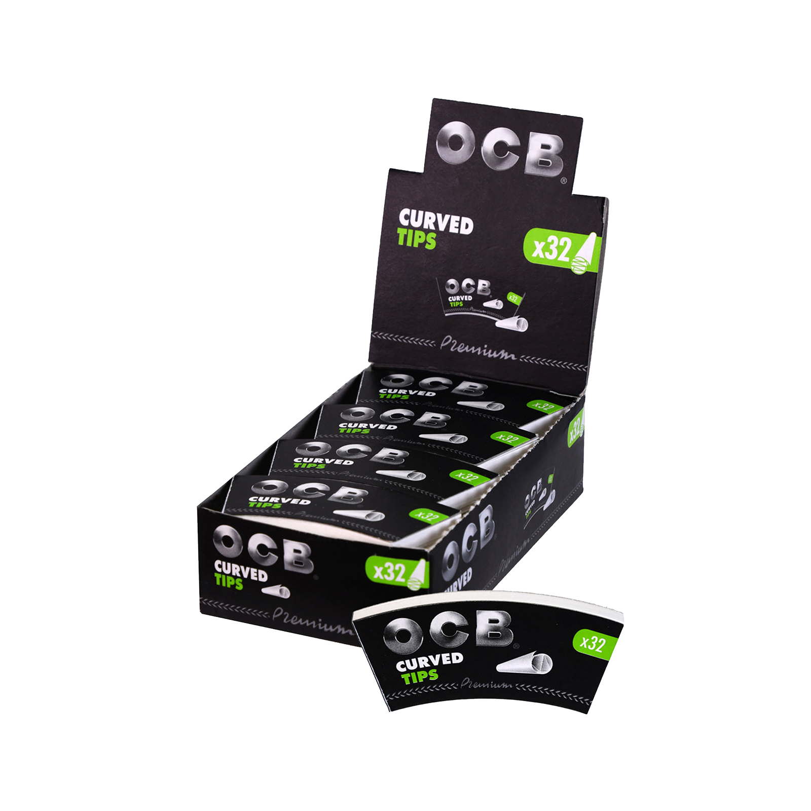 Premium Curved Tips Each, Filter Tips