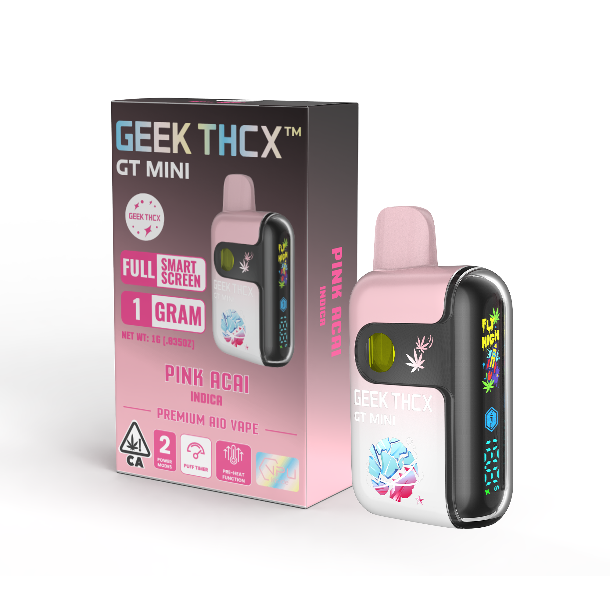Pink Acai | 1g | AIO Vape