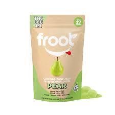 Froot - Pear 1:1 THC:CBG Gummies - 68g
