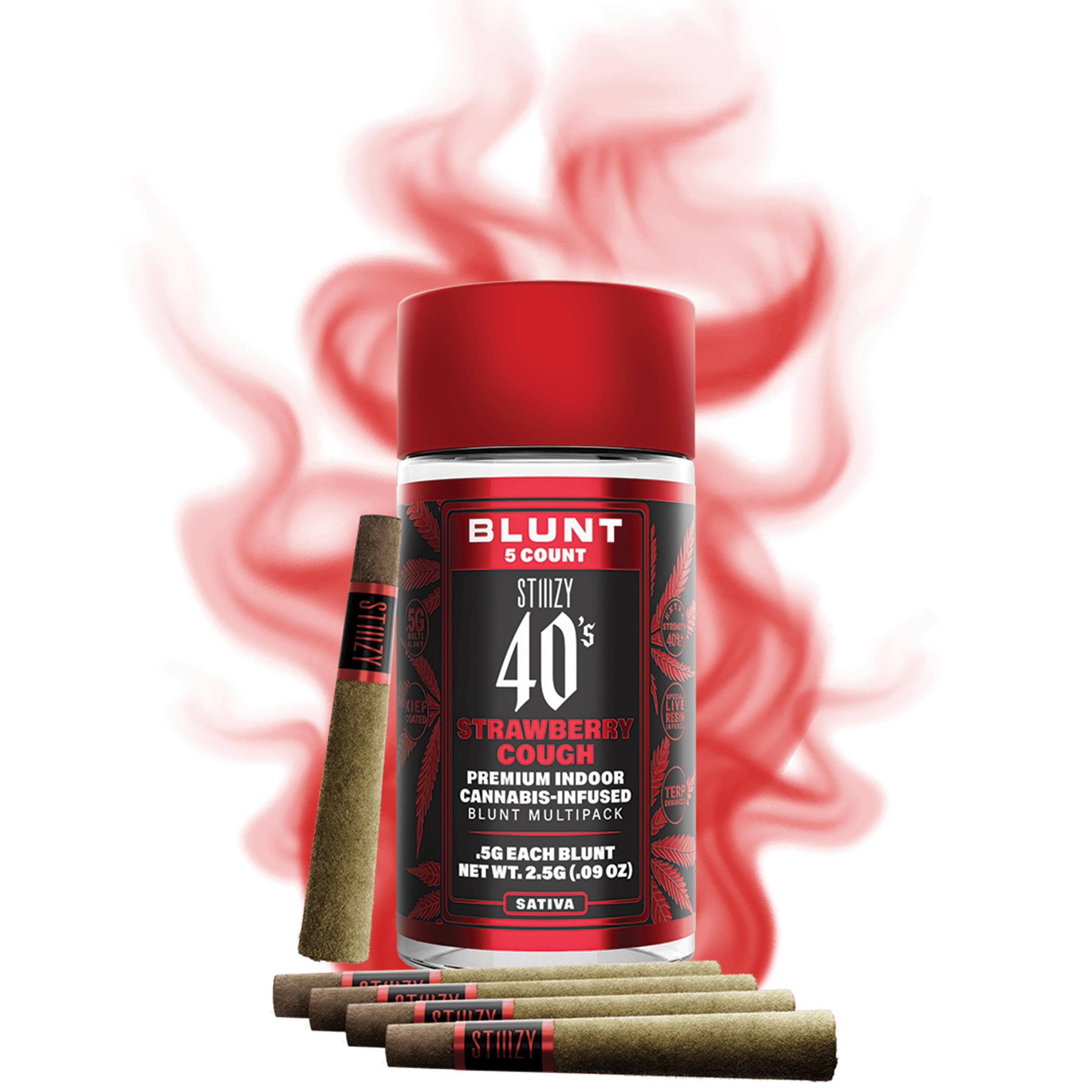 STRAWBERRY COUGH 5PK BLUNTS INFPR