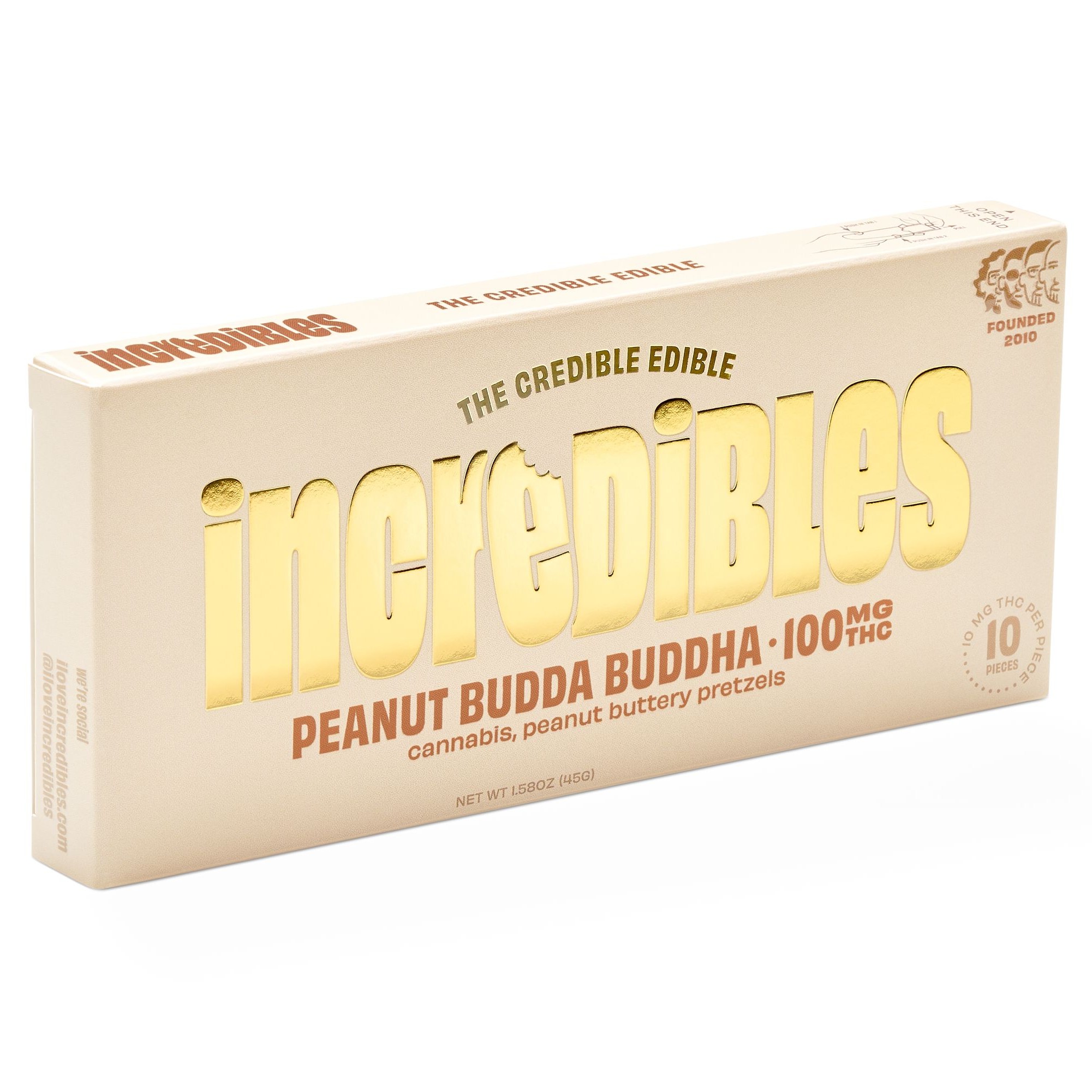 Incredibles | Peanut Budda Buddha Chocolate Bar 100mg