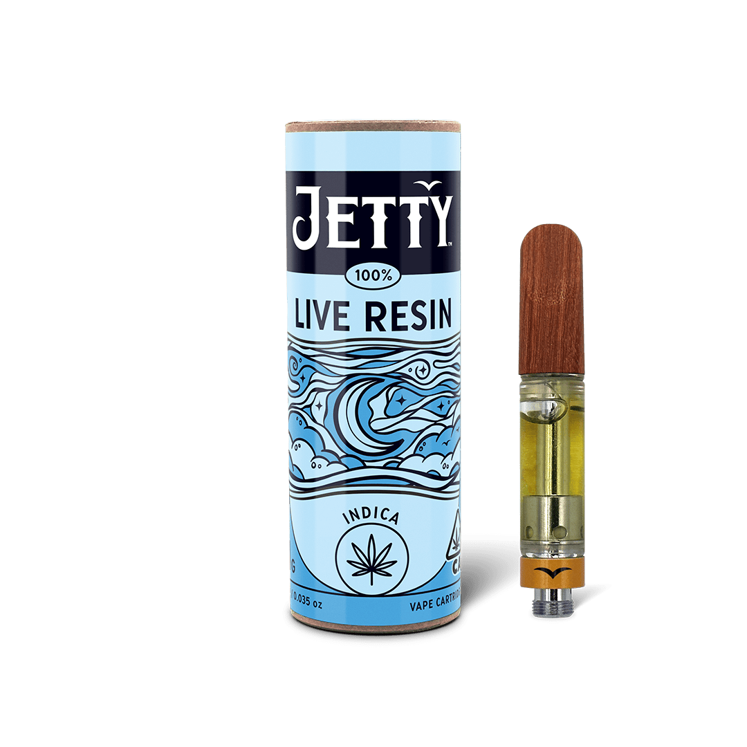 JETTY - VAPE (100% LIVE RESIN) 1G - INDICA - OASIS OCTANE