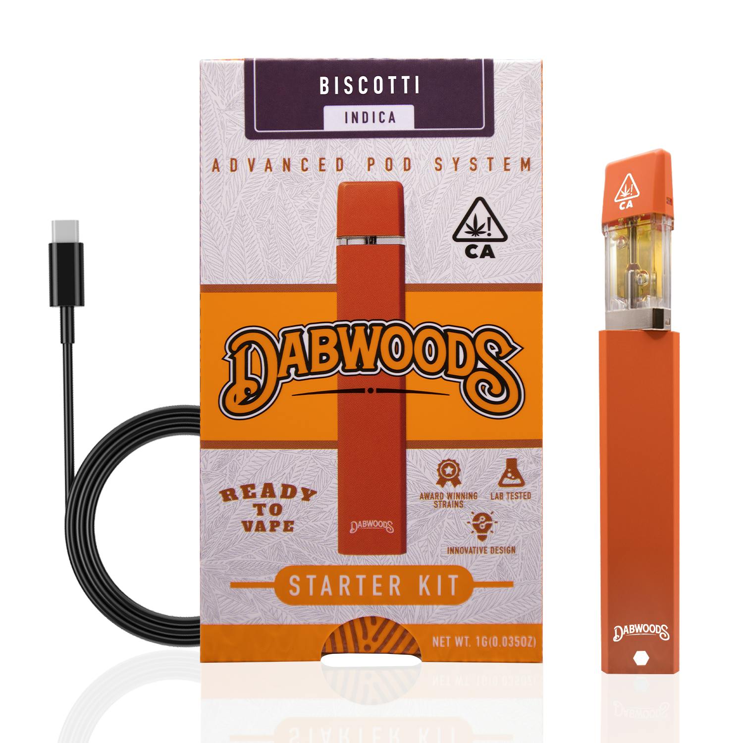VAPE- STARTER KIT BISCOTTI 1G