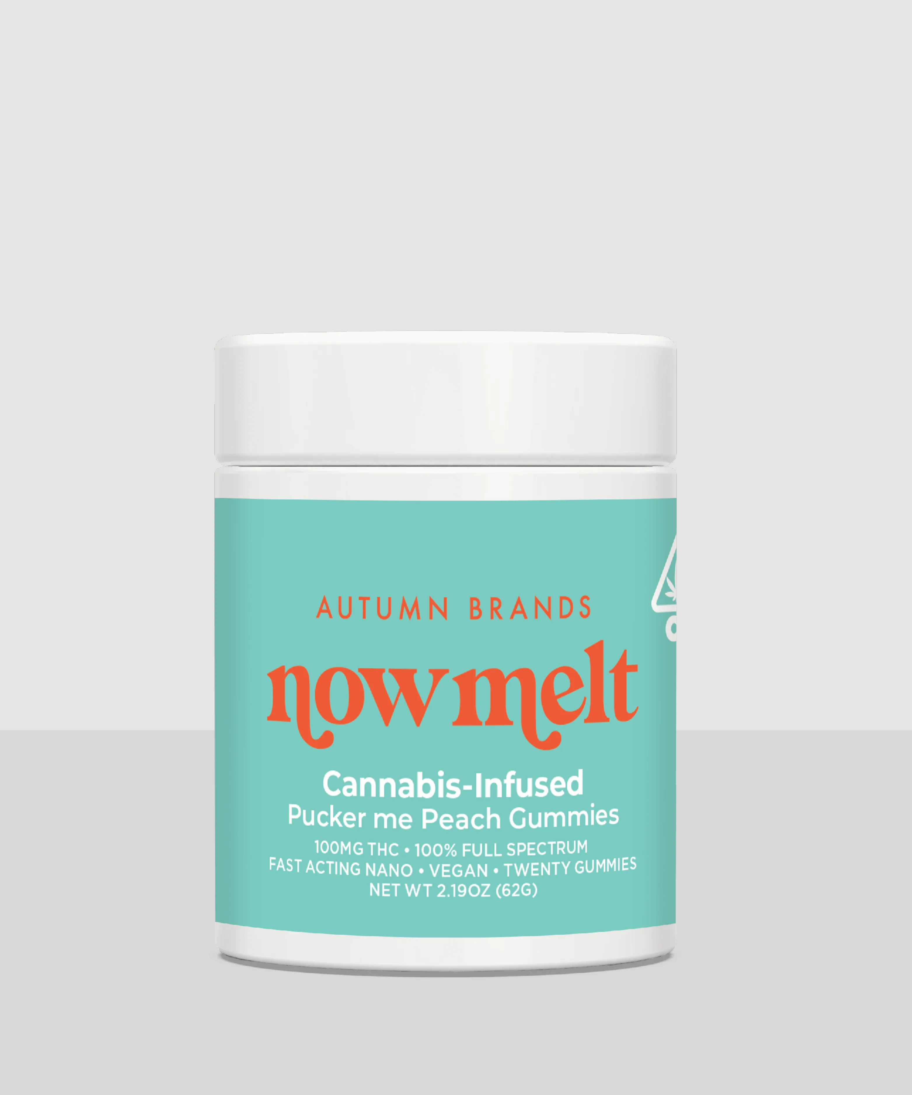 Autumn Brands - Pucker Me Peach (5:1.5 THC/CBD) Nano-Gummies 100mg
