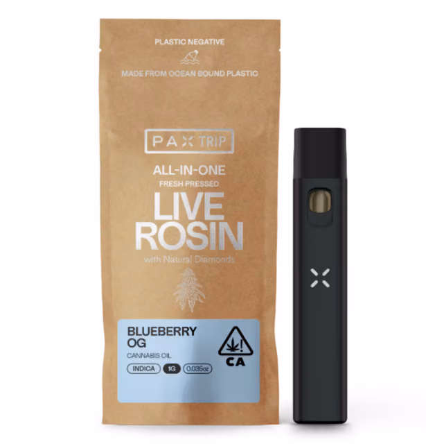 Blueberry OG Live Rosin 1g AIO