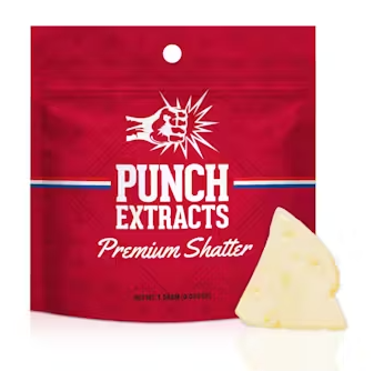 Punch - BHO Shatter - Citrus Rings - 1G