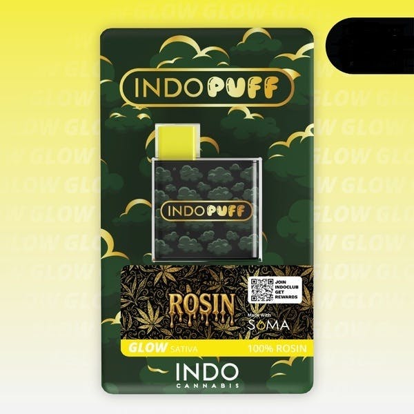 Disposable - INDO PUFF- Jenny Kush (ROSIN) (HYBRID) - 1g - LVX