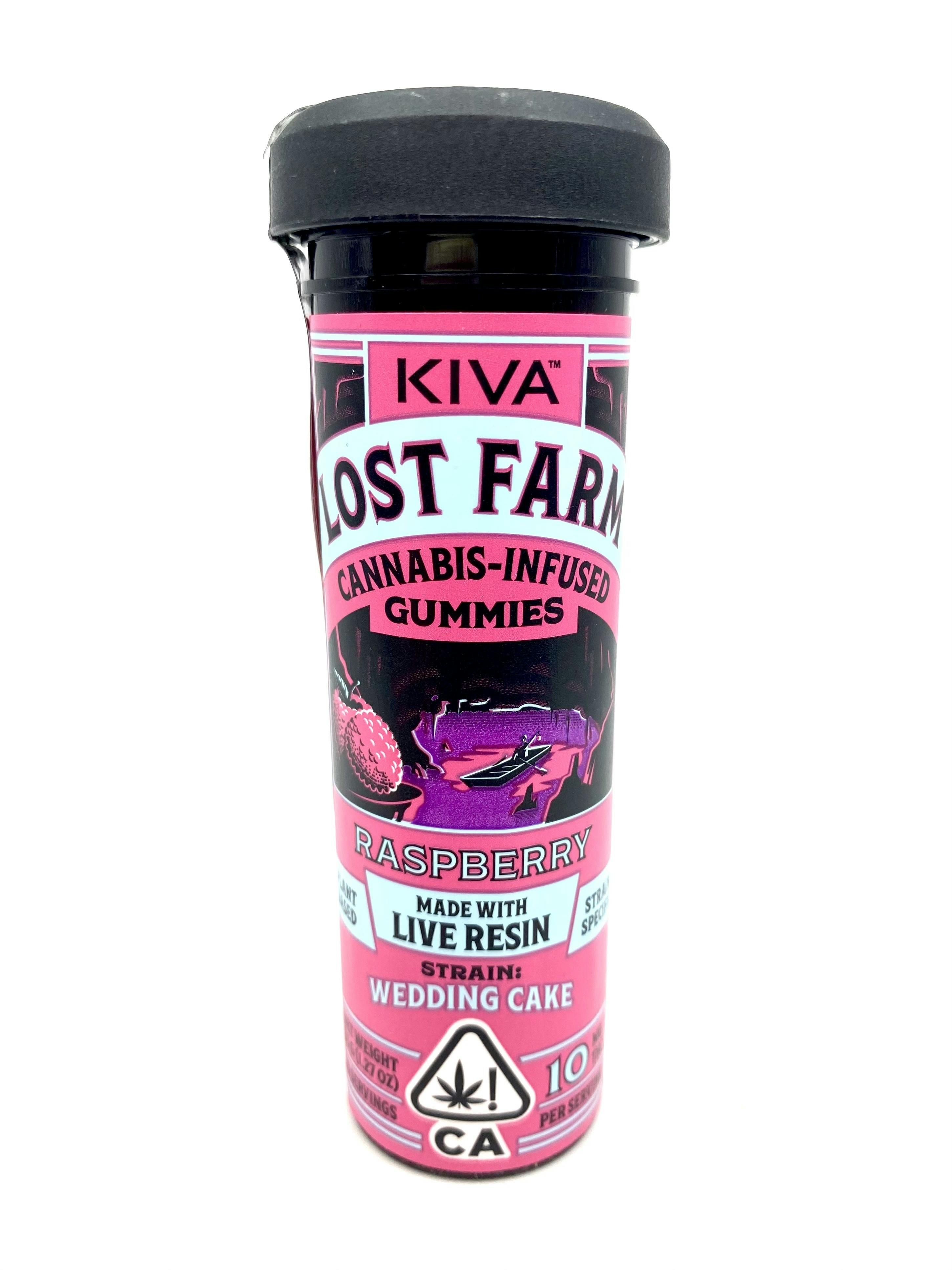 Lost Farm - Gummies - Raspberry x Wedding Cake - 100mg