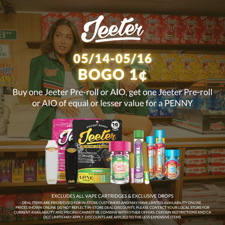 Jeeter - ASHE X JEETER -🔥PAY LESS MORE WEED💨