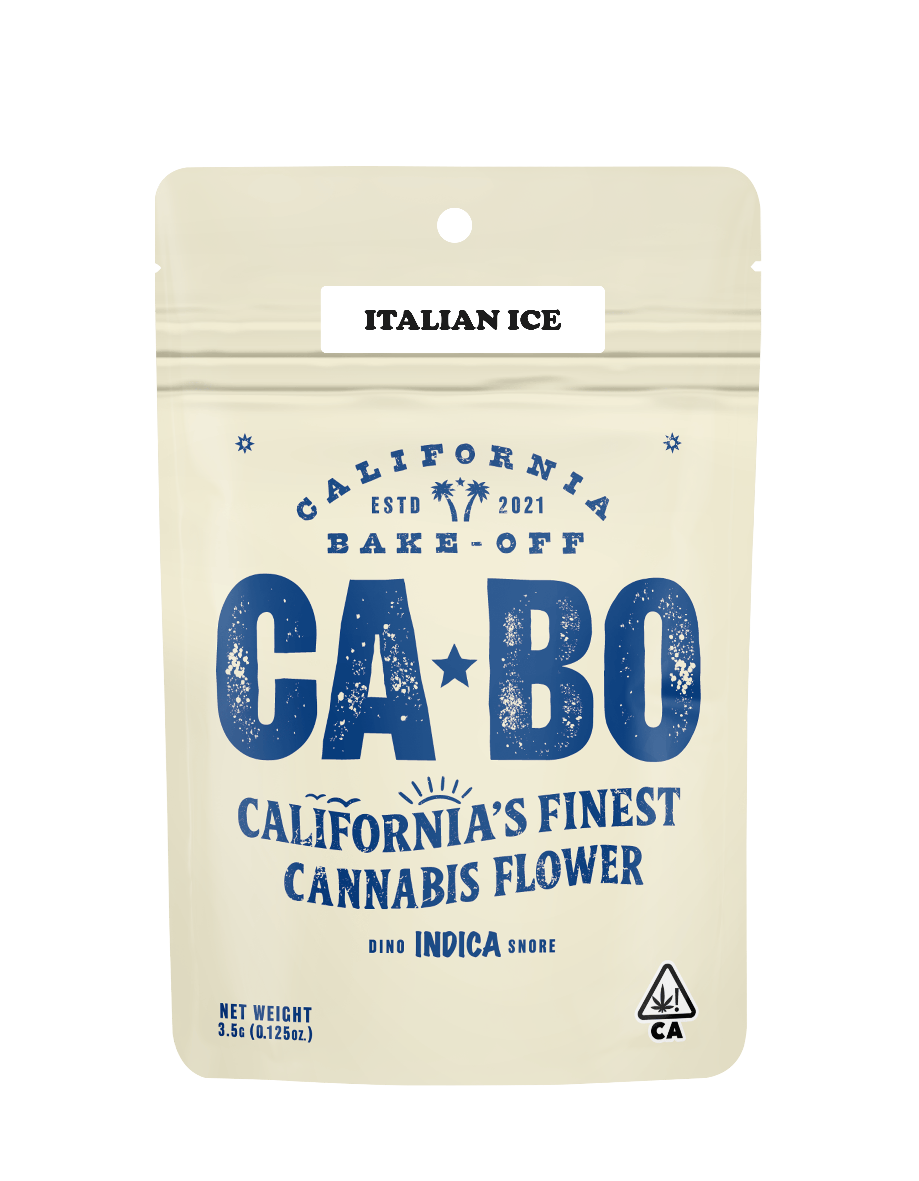 CABO 3.5g Flower - Italian Ice - Indica