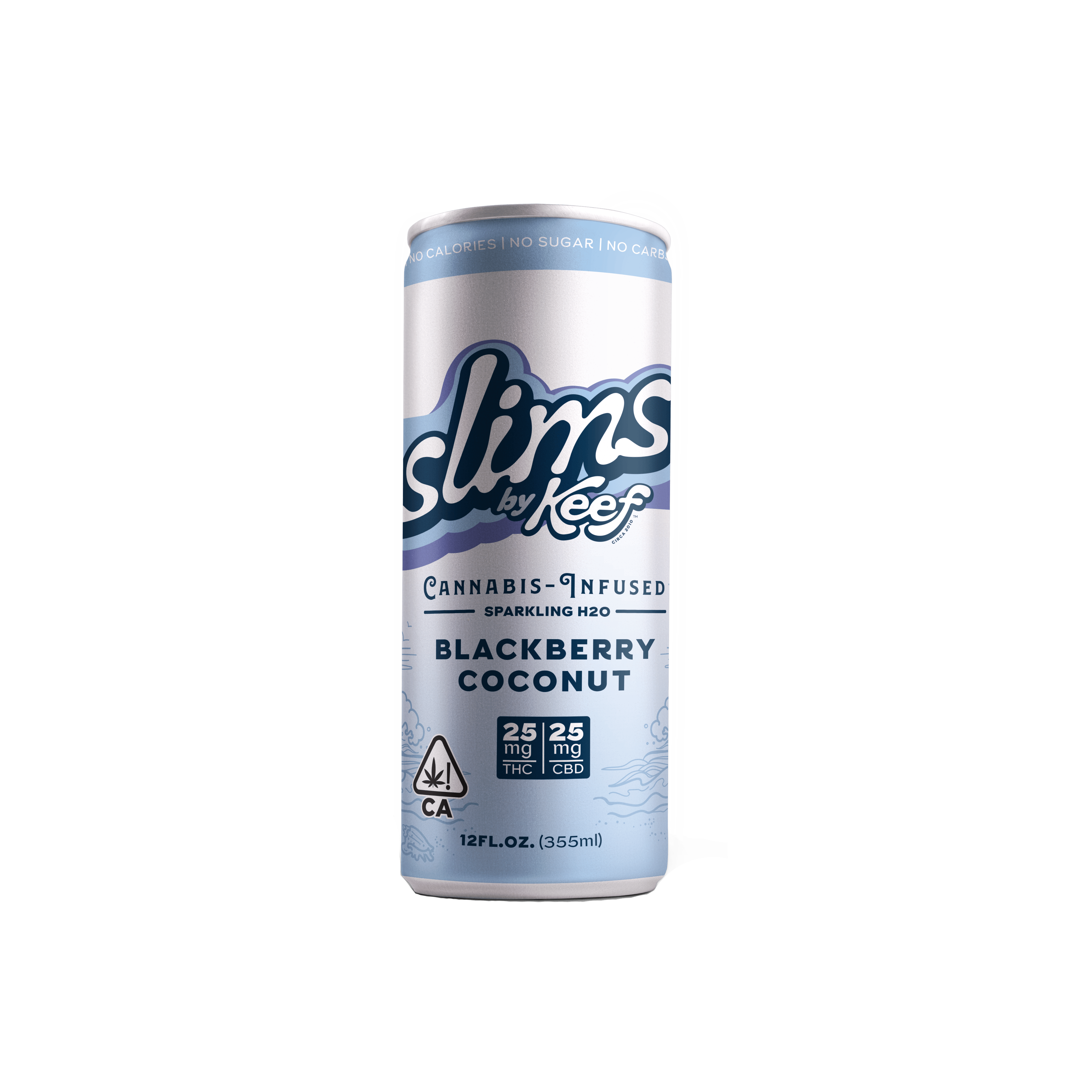 Slims by Keef 1:1 Blackberry Coconut - 25mg:25mg