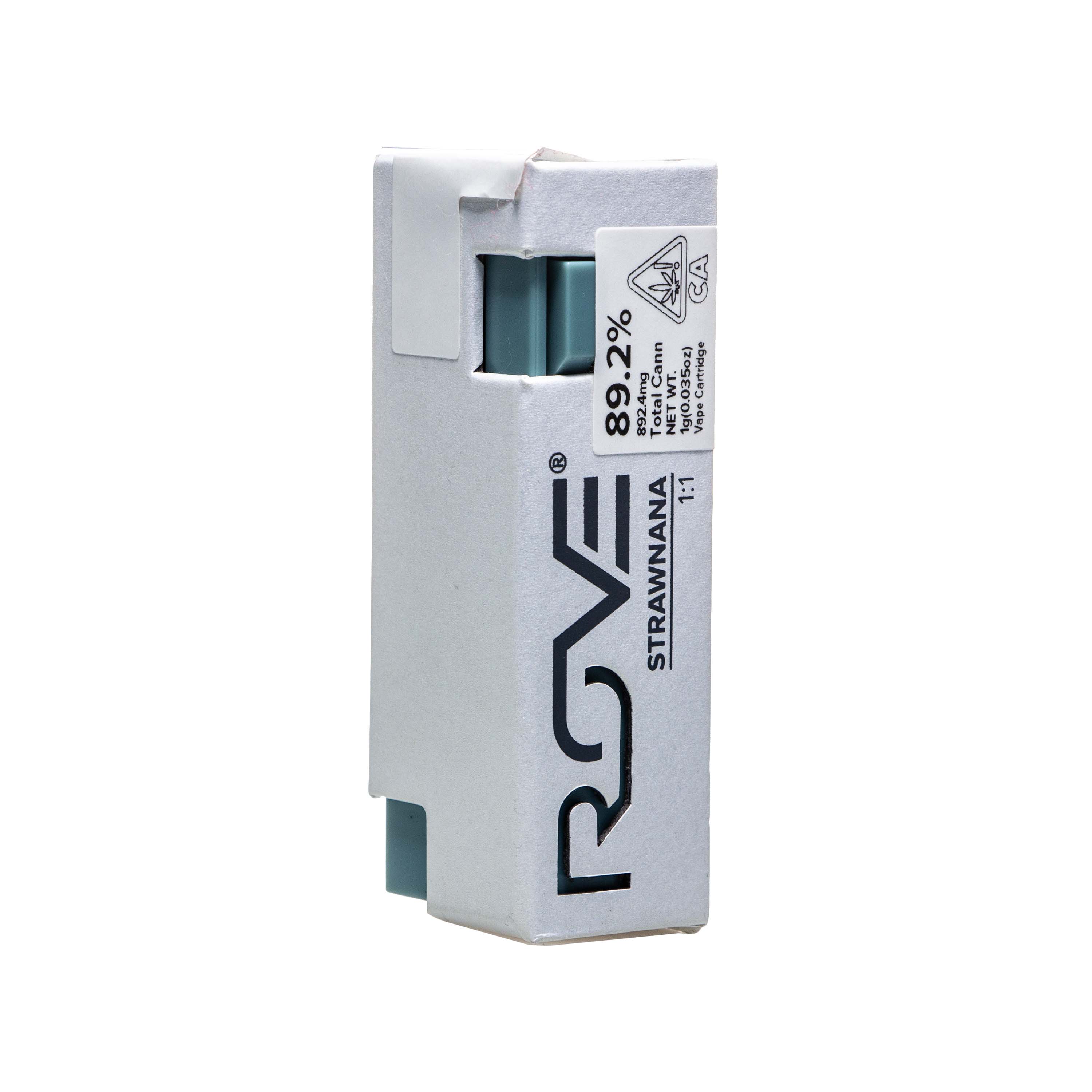 Rove | Strawnana Cartridge (1:1 THC:CBD - 1g)
