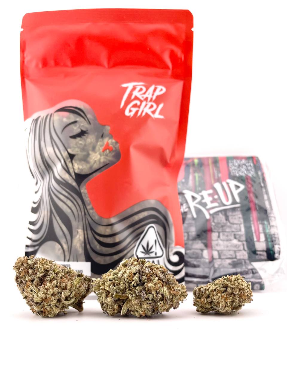 PRE-ORDER ONLY *Deal! $89 1 oz. Hawaiian Haze (33.4%/Sativa) - Trap Girl + Beverage Coozie