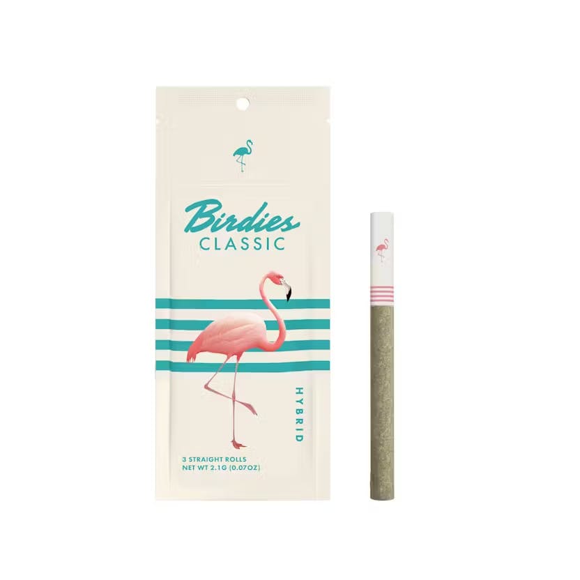 Birdies Classic 3pk Prerolls 2.1g Hybrid